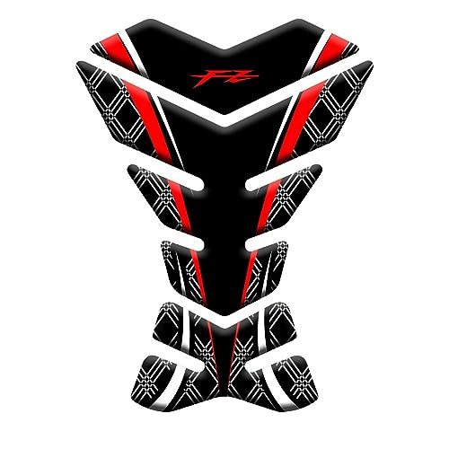 Gas Tank Protector For Y&AMAHA FZ8 FZ1 FZ6R FZ6 FZ16 FZ1000 3D Motorcycle Accessories Fuel Tank Pad Protection Sticker Fuel Tank Decal(37) - color: 37