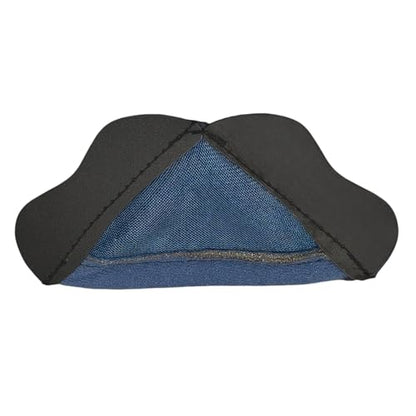 Universally Fit Motorcycle Helmets Chin Curtain with Windproof Mesh and Breathable Nose Guard for Enhanced Ventilation