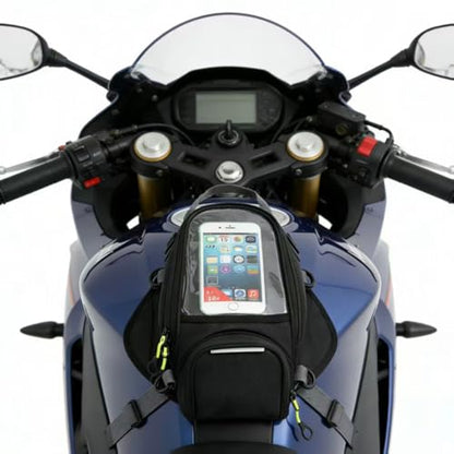 Motorcycle Bag for AAA, Waterproof and Durable Motorbike Bag Touch Screen Phone Bag Easy to Install Scratch-Resistant