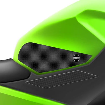Silicone Tank Grips for Kawasaki Ninja 400 / Z400 2018+ | Super Strong Adhesive, Anti Slip Knee Pads, Scratch Protection | Exact Fit Motorcycle Accessories