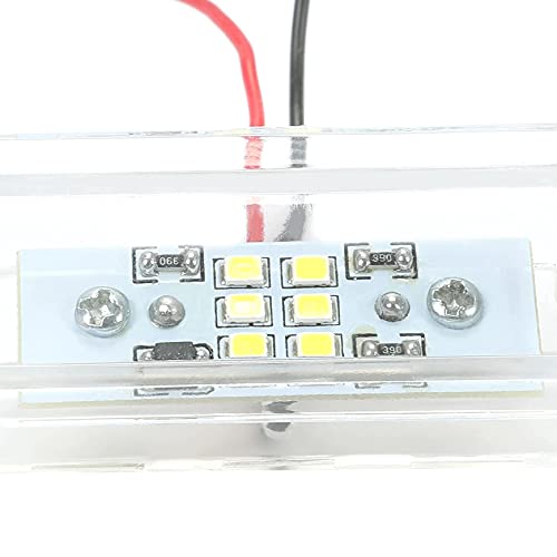 KUAFU Universal License Plate LED Light For Roll Pan Bumper New