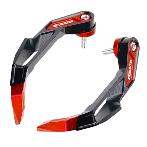 MOWOK Fit for Suzuki GSX-R 750 GSXR 600 1000 GSXR750 GSXR600 GSXR1000 GSX-R750 Motorcycle Clutch Brake Lever Guards Hand handguard Handlebar Protector (Red) - color: Red