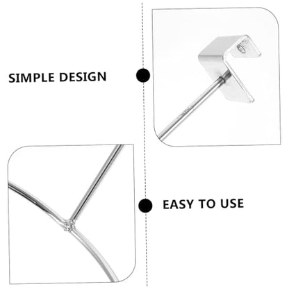 iplusmile 2pcs Hat Rack Closet Hooks for Wall Jacket Hooks Helmet Storage Holder Hats Holder Rack Helmet Hanger Multipurpose Hanger Storage Rack White Wall-Mounted Motorcycle Steel