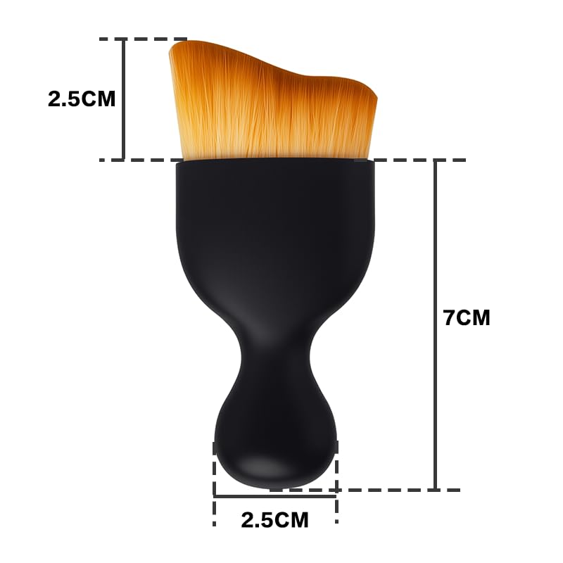 5-piece mini Cleaning Brush Set, Soft Bristle Detail Brush, Suitable for car Interior, Dashboard, Ventilation, Keyboard, Leather Surface with Protective Cover