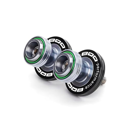 Motorcycle CNC M8 Rear Slider Stand Screw Swingarm Spools accessories, For Z900 Z900RS Z800 Z650 Z650RS 2023 2024 (Green-800) - color: Green-800