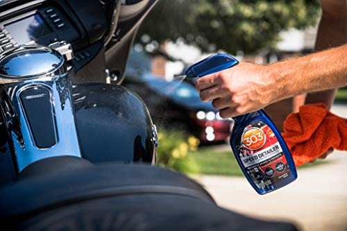 303 Products Speed Detailer - Instantly Shines and Protects Paint - for All Exterior Automotive Surfaces - Cleans Between Washes - UV Protection, 1 Gallon, (30229) - size: 128 Fl Oz (Pack of 1)