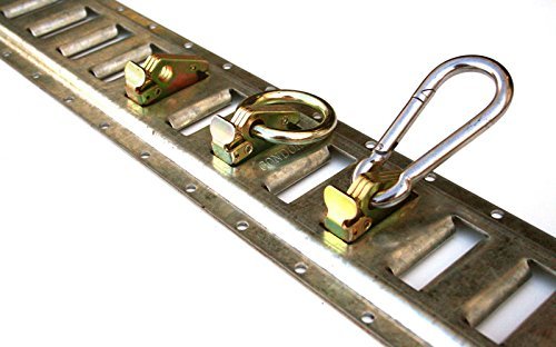 One set of 12 Condor Motorcycle E-track Clip with Spring for Trailer Stand/Wheel Chock