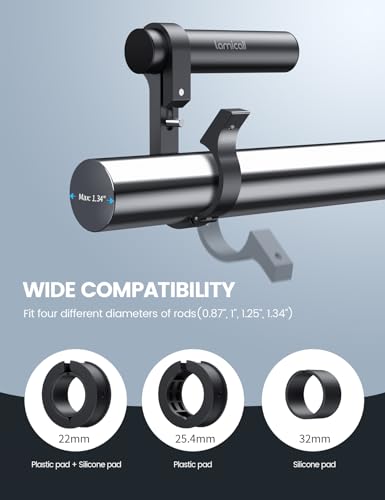 Lamicall Bike Handlebar Extender - [4" Long] Aluminum Alloy Handlebar Extension for Bicycle and Motorcycle, with Single Mounting Clamp Bracket, Fit Handlebars with Diameter of 0.875" to 1.34" - size: 4" Long