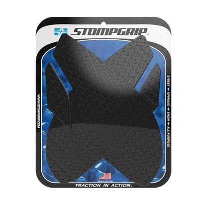 Triumph Daytona 675 / Street Triple R/RS/S Tank Grips by Stompgrip (0078) - color: Black