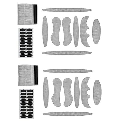 JHFGJGH 2 Set Cycle Helmet Pads, Universal Foam Pads for Motorcycle Bike Cycling Helmet (Grey) - color: Grey
