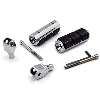 XKH- Motorcycle Front Foot Peg Compatible with Honda VTX 1800 C/F Models Shadow 1100 Sabre Aero 750 Magna 750 Honda Fury [B01G80OXBC]