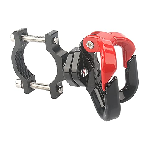 Universal Hanger Hook for Electric Scooter-Hanging Adjustable Pothook for Poles (20mm - 37mm in Diameters) Different Screws Meet Different Need Like Scooter,Bike,MTB,Motorcycle(Red)