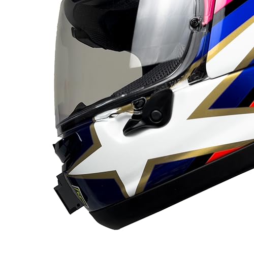 JINGXIN Chin Mount for Arai Rx7x Helmet,Curved Adhesive Sticky Mounting with Accessories,Compatible with GoPro and Most Action Camera