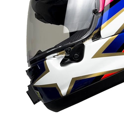 JINGXIN Chin Mount for Arai Rx7x Helmet,Curved Adhesive Sticky Mounting with Accessories,Compatible with GoPro and Most Action Camera