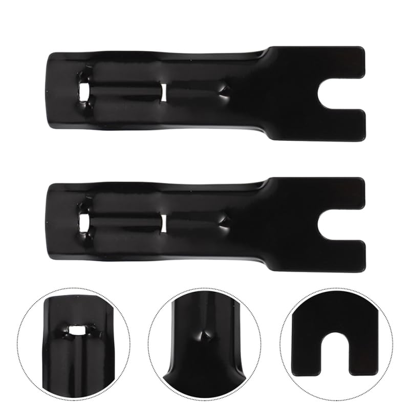 Toddmomy Safety Flag Pole Brackets 2-Pack Triangular Bike Flag Mounting Brackets Compact Durable Outdoor Riding Accessory for Bicycle Motorcycle