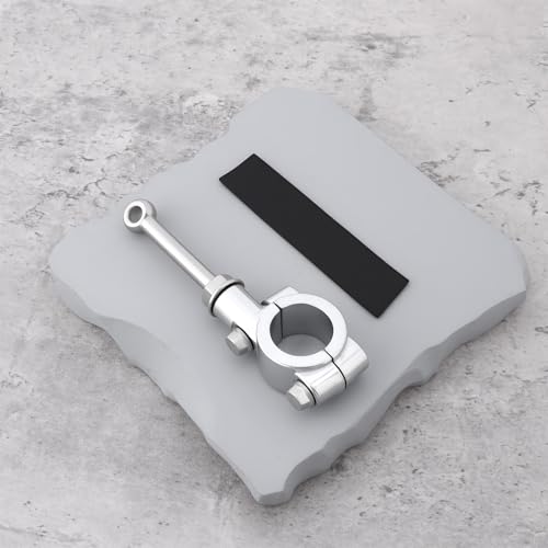 Motorcycle Kickstand Extension Assistant Tool for 20-23mm Side Stand Compatible with Yamaha, Sliver - color: Silver