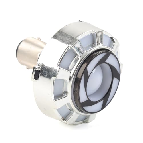 1 Pc Angel Eye Light Headlight Motorcycle Angel Eye Flash Strobe Tail Brake Rear Lights 12V, Colorful