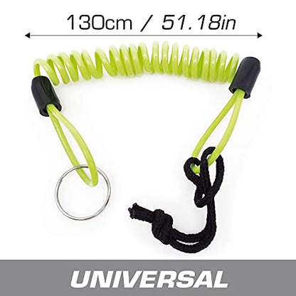 RADIKAL RKREM Premium Motorcycle Reminder Cable with Brake Ring for Disc Lock, More Adaptable More Visible, Anti Theft Disc Lock Reminder Cable for Motorcycle Lock, Helmet, Scooter, Bike, Scooter