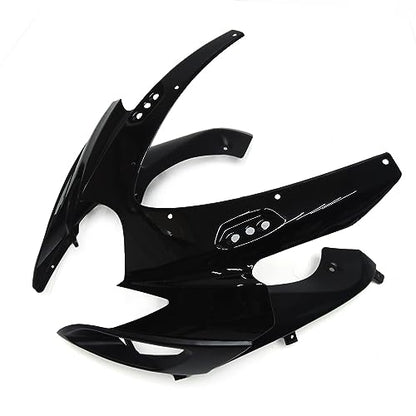 Gloss Black Motorcycle Fairings Compatible for Suzuki 06 07 GSXR600 GSXR750 K6 2006 2007 GSX-R600 GSX-R750 Fairing Kit ABS Plastic Injection Bodywork Body Kits - color: Gloss Black