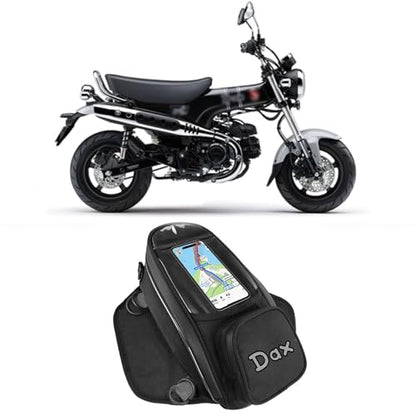 For Monkey 125 DAX ST 125 dax125 st125 2025 2024 2023-2018 Accessories Fuel tank bag Motorcycle fuel tank bag Tank bag Travel fuel tank bag Waterproof large capacity navigation bag (DAX125) - color: DAX125