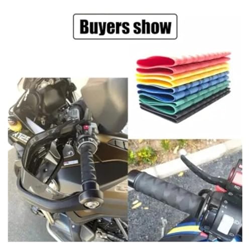 for BM&W R1250GS R1200GS ADV F750GS F850GS F900R Motorcycle Universal Heat Shrinkable Grip Cover Non Slip Rubber Grip Handlebars Grips
