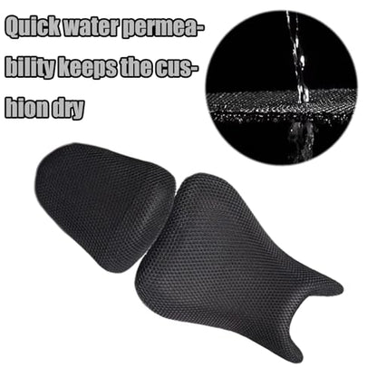 for Ninja 1000SX 2026 mesh seat Cover seat Cushion Cover Sun Protection Heat Insulation seat Cushion Cover Ninja 1000sx 2020-2026 Motorcycle Accessories