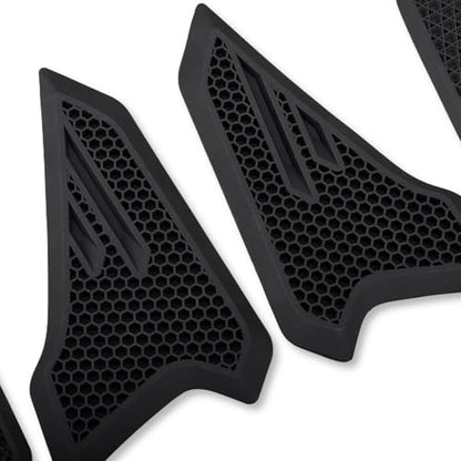 for CBR650R CB650R CBR CB 650R Motorcycle Fuel Tank Traction Pad Side Gas Knee Grip Protective Sticker Protector (for Honda Vehicle) (2019 Onwards), Black