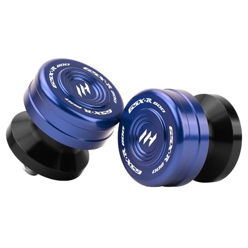 M8 Motorcycle Swingarm Sliders For GSX-R600 1992-2026 GSX-R 600Z 2022-2026 Swingarm Spools CNC Aluminum Heavy-Duty gsx-r 600 600z Accessories (Blue) - color: Blue