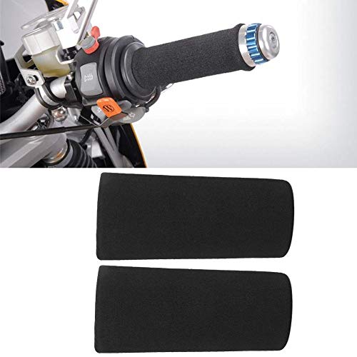 Foam Handle Grip, 2 Pcs Motorcycle Handlebars Cover Anti-Slip Foam Grip Suitable for 1.25 to 1.45 inch Handlebars
