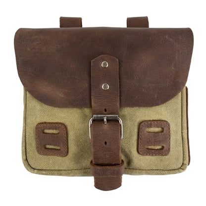 Hide & Drink, Survival Camping Pouch, Belt Loop, Rustic and Handy Tool Bag, Weather Resistant Outdoor Accessories, Traveling Essentials, Waxed Canvas, Handmade - color: Waxed Canvas