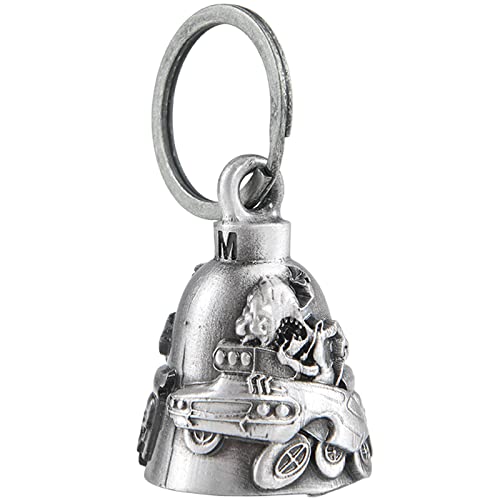 Dream Apparel Motorcycle Bell Guardian Angel Drive Away Gremlin, Biker Bell for Men Women Rider Riding, Good Luck Gift - color: Car