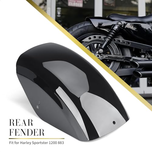 Motorcycle Rear Mudguard Splash Guard Fit For Harley Sportster XL883 XL1200 1986-2023