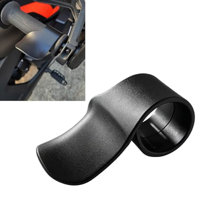 2 PCS Motorcycle Cruise Control, Motorcycle Throttle Assist, Black Throttle Mounted Motorcycles Cruise Assist Wrist Hand Grips, Cruise Throttle Assist Handlebar for 7/8" Handle Bar