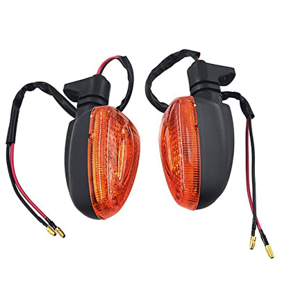 Road Passion 2 pcs Universal Motorcycle Rear Turn Signal Indicator Light Replacement for BMW K1200R SPORT 2007-2008/ K1200S 2005-2008/ K1300R 2009-2014/ K1300S 2009-2014