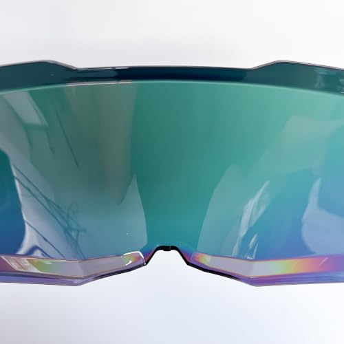 Blaze 2 Helmet Visor Replacement.Blaze 2 Outer Face Shield UV Protection Compatible with Blaze 2,Pioneer 2,MX702 (Revo Pink Gold-Day Use Only) - color: Revo Pink Gold-day Use Only