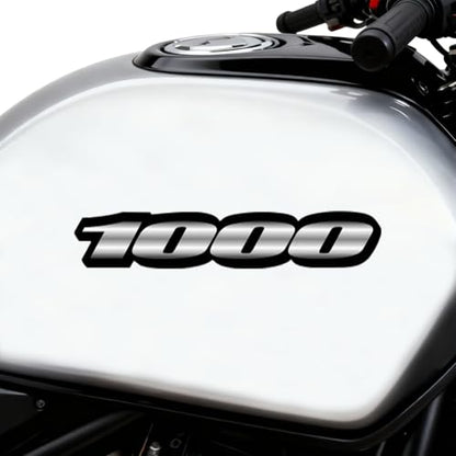 Motorcycle Reflective Vinyl Fairing Sticker Decal for GSXR1000 (Grey) - color: Grey