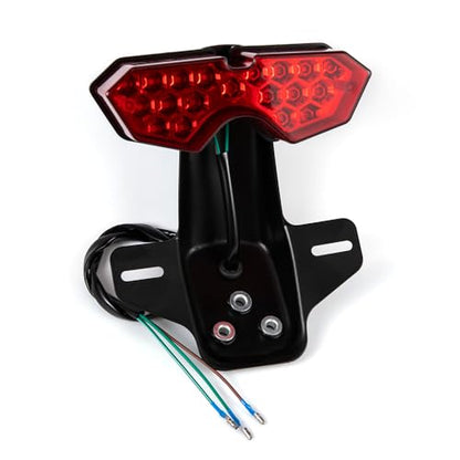 Motorcycle Lighting System Tail Lamp for Lifan Dayun CG125 CG150 CG250 Universal Electrical Rear Brake Stop Flasher Winker - color: Red-2