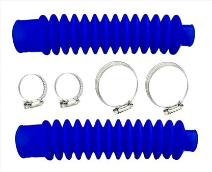 Motorcycle Front Fork Shock Boot Damper Dust Cover Compatible with Honda ATC 200X 1983-1987