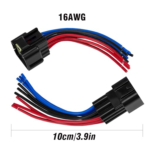 9 Pin Waterproof Connector,Waterproof Electrical Car Auto Wire Connector,16AWG Male Female Quick Disconnect Wire Connectors for Car Truck Motorcycle Marine Boat(1pairs) - size: 9pin way