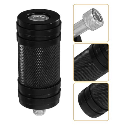 Motorcycle Gear Shift Lever Aluminum Alloy Peg for Sportster Xl883/1200, Anti-Vibration Manual Shift Pedal Replacement Part, Black Finish Compatible with Motorcycle Controls