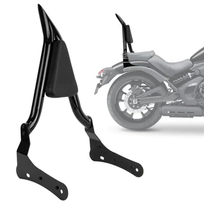 25" Rear Passenger Backrest - PSLER Vulcan S650 Sissy Bar Detachable Sissy Bar with Pad for Vulcan S EN 650 VN650 S650 650cc 2015-2024