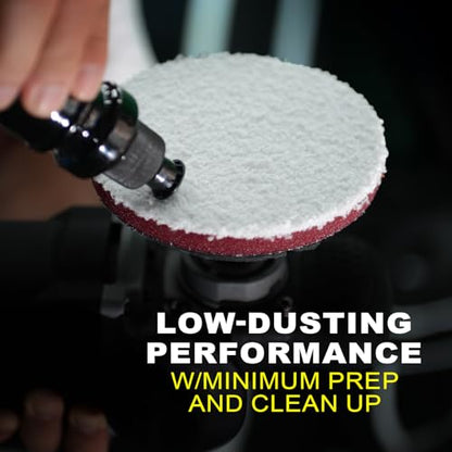 6 Inch Microfiber Cutting Pads – 2 Pack Heavy Cutting Buffing Pads for Large Surface Paint Correction – High-Cut Pads for DA & Rotary Polishers – Swirl & Scratch Remover - size: 6 Inch