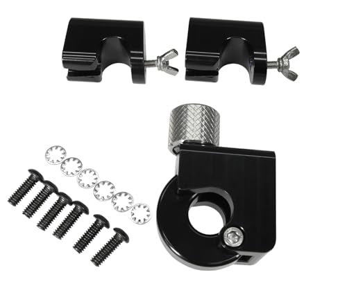 Nelson Rigg Quick Release Saddlebag Plates - ROUND BAR