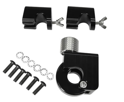 Nelson Rigg Quick Release Saddlebag Plates - ROUND BAR
