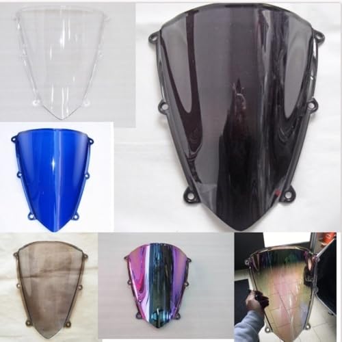Wind Deflector for CBR600RR CBR 600RR 600 RR F5 2007 2008 2009 2010 2011 2012 Motorbike Windshield Windscreen - color: Clear