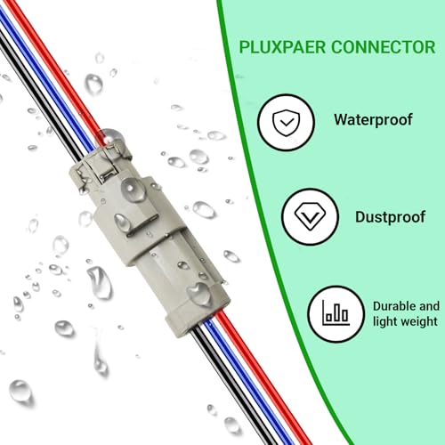 14 AWG 3 Pin DT Connector, 3 Wire Automotive Waterproof Electrical Connectors, 14 Gauge Male and Female Quick Connect Harness for Car Truck Boat -4 Pack - style: 3 Pin