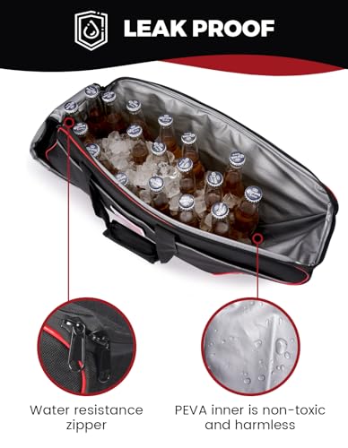Motorcycle Cooler Bag is Designed to Fit Models from Harley-Davidson and Indian with Side Trunks. It is Crafted from Premium Fabrics and Features Waterproof Technology.