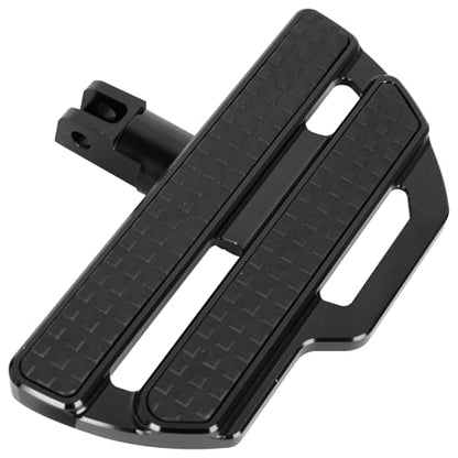 Motorcycle CNC Aluminum Rider Footboard, Adjustable Front Footrests Highway Pegs Compatible with Honda Gold Wing GL1800/Goldwing GL1800 F6B 2001-2024 Black - color: Black
