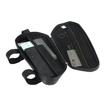 Motorcycle Tail Bag Saddle Bag Bike Waterproof Frame Bag EVA Hard Shell Side Hanging Bag Seat Tube Accessories Storage Packge 2Pcs