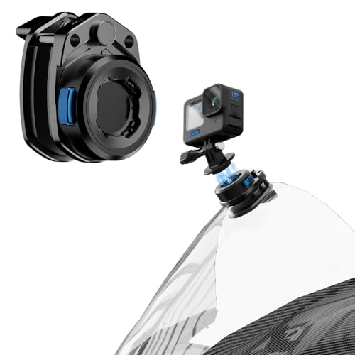 Motorcycle Windshield Clip for Go pro,Magnetic Motorcycle Windshield Clip Camera Mount Compatible with Gopro Hero 13/12/11/10/9/8/7,DJI Action 6/5 Pro 4 3 2 - color: S16